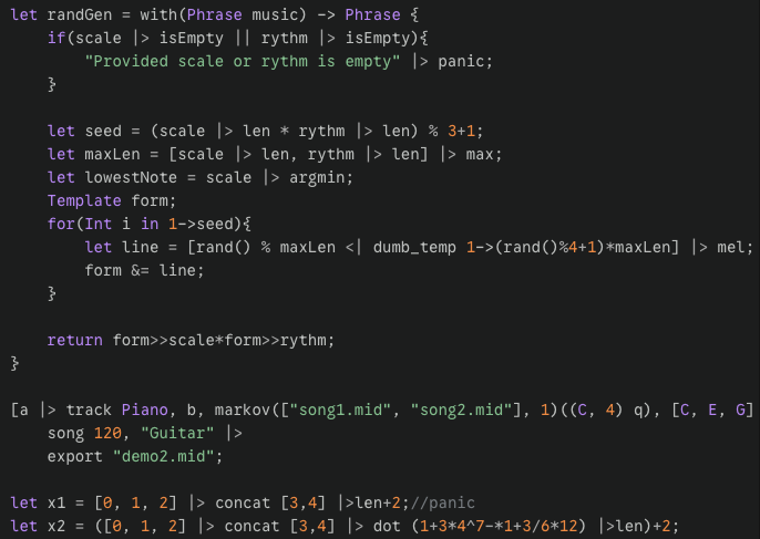 music programming language